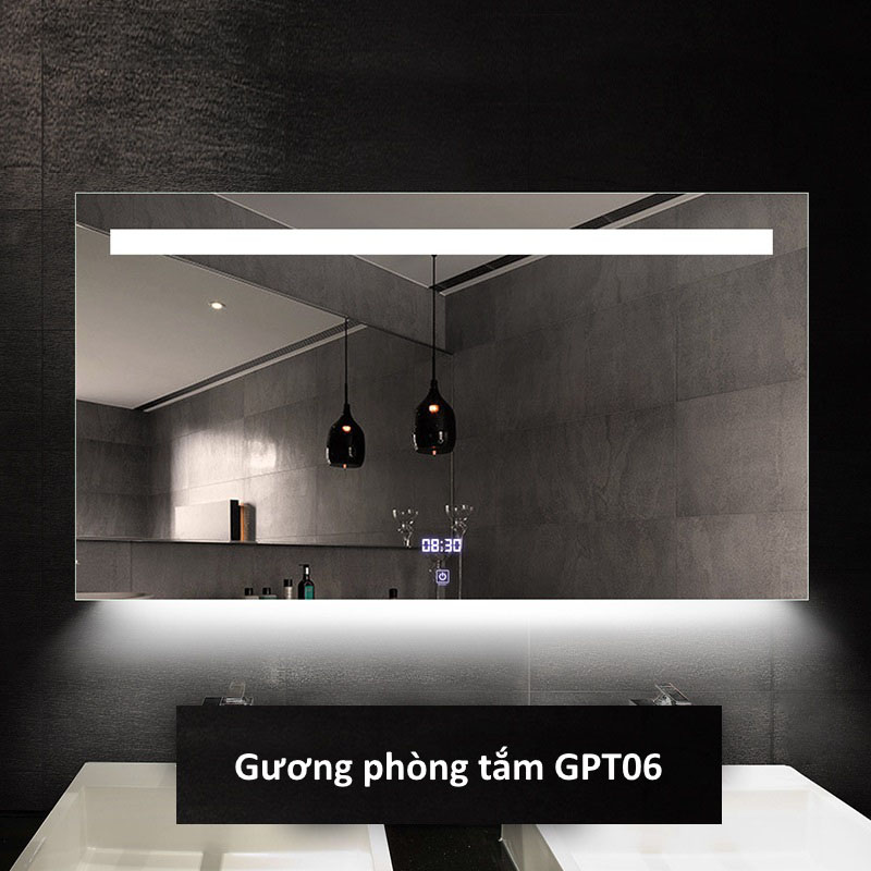 Gương đèn LED phòng tắm GPT06